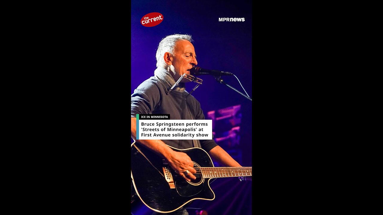 Bruce Springsteen performs 'Streets of Minneapolis' at First Avenue solidarity show