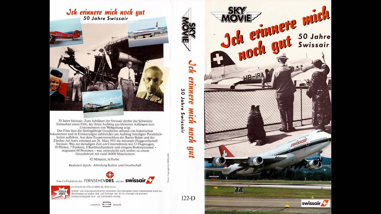 DOKU: 50 Jahre Swissair, Ich erinnere mich noch gut (1981)