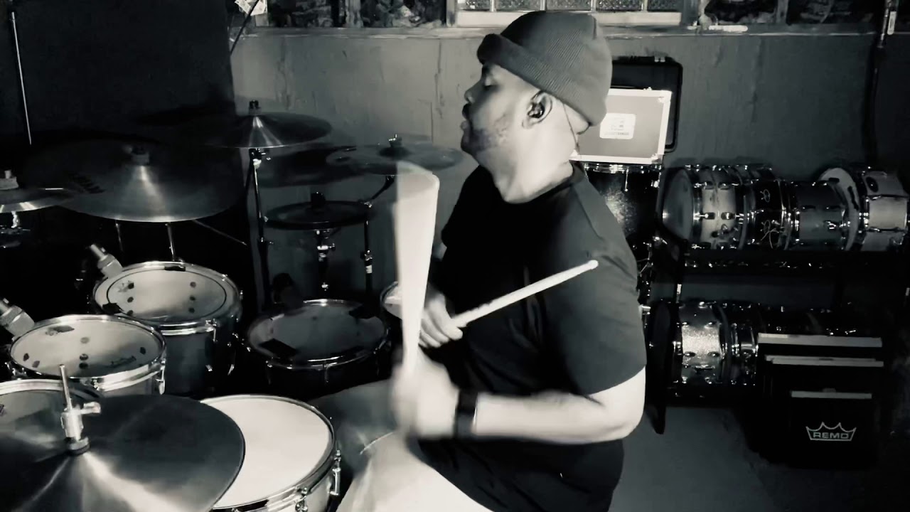 Varo on drums (Pair of dice by Khyrie)