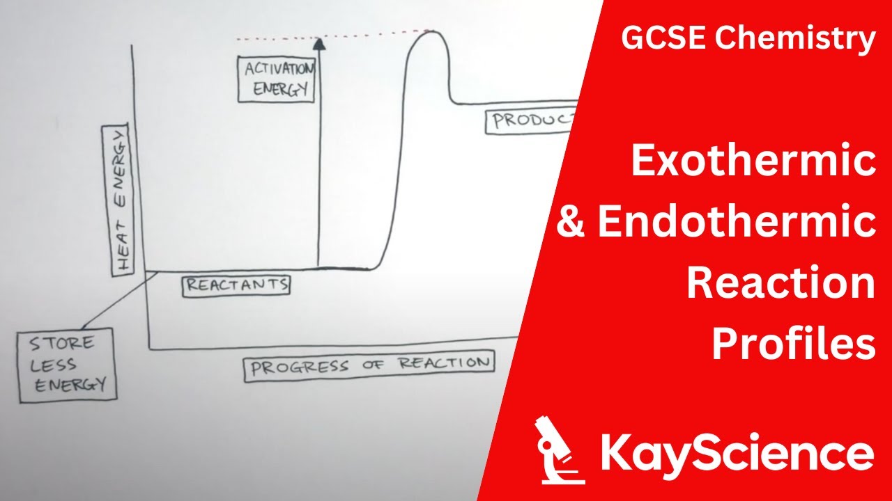 GCSE Chemistry - Exothermic & Endothermic Reaction Profiles