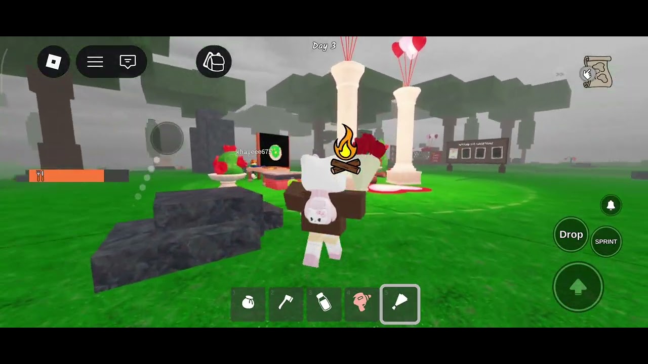 gagal di hari ke 6 99 nights in the forest | Roblox