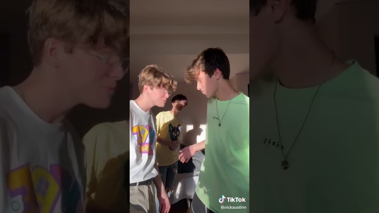 Josh Richards, Nick Austin and Anthony Reeves TikTok