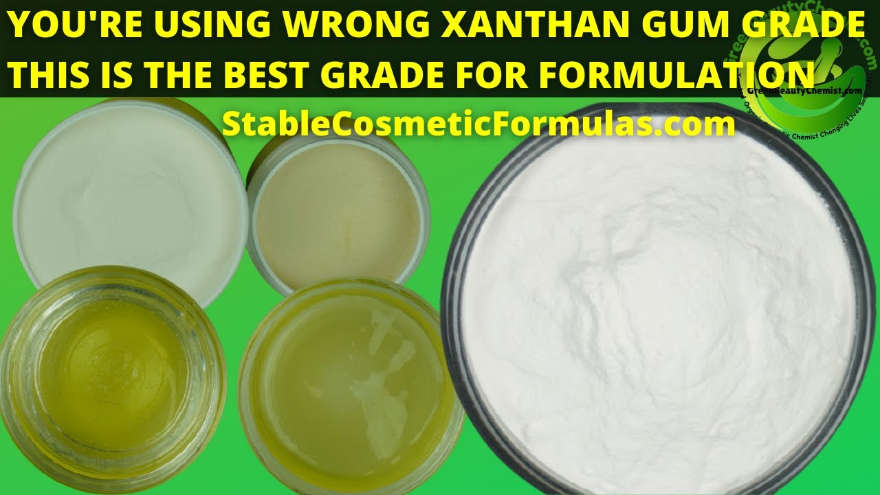 HOW TO MAKE CLEAR GEL WITH XANTHAN GUM USP: XANTHAN GUM CLEAR COSMETIC GRADE FOR TRANSPARENT GELS