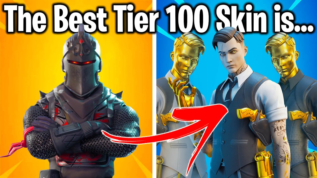 FORTNITE: RANKING EVERY TIER 100 SKIN FROM WORST TO BEST!