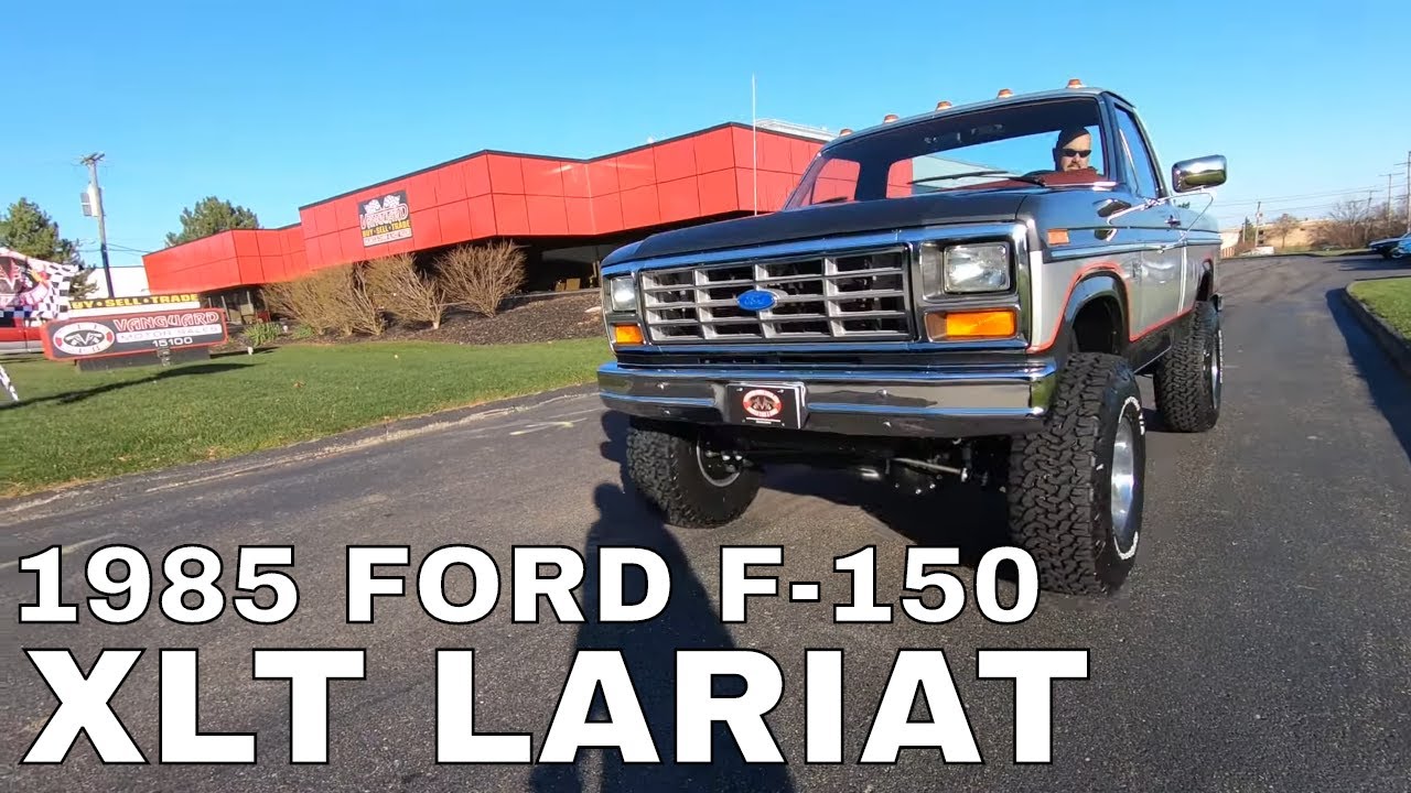 1985 Ford F-150 XLT Lariat For Sale (5500 Original Miles)