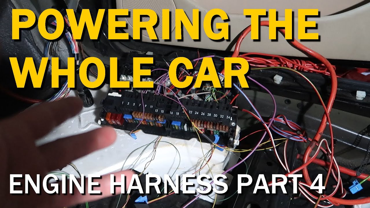 Wiring 4 of 4 Fuse Block and Gauges Wiring - 2JZ to E46 Conversion