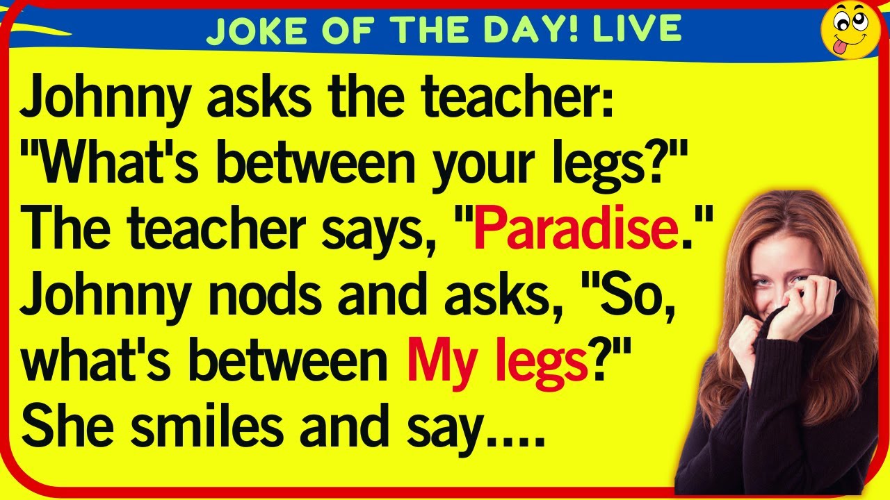 😂 Little Johnny and the Teacher | Live Daily Jokes 😆 | Clean Classroom Comedy