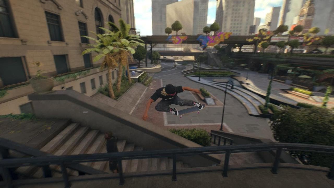 skate. | not jungle stairs grind 1.3