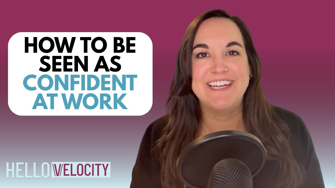 How to be seen as confident at work