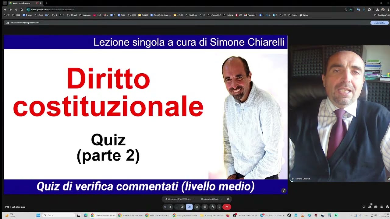 DIRITTO COSTITUZIONALE: quiz commentati e domande a risposta aperta - a cura di Simone Chiarelli