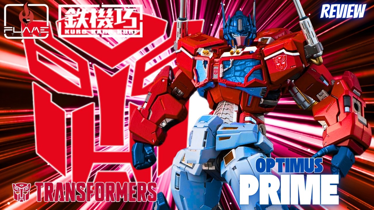 Flame Toys Kuro Kara Kuri Optimus Prime Review