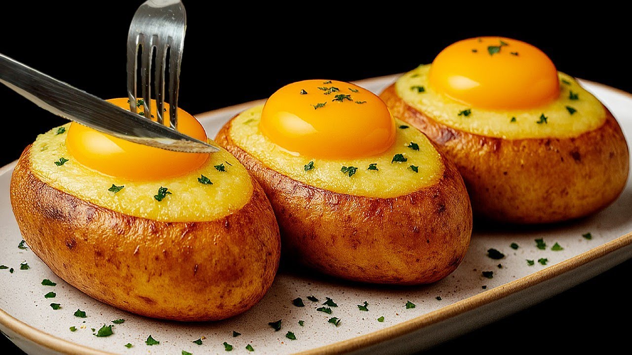 Legen Sie einfach ein Ei in eine Kartoffel! Nur wenige Leute kennen diesen Trick!
