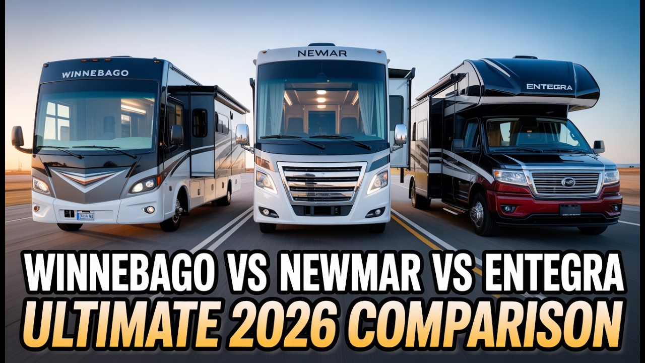 Winnebago, Newmar и Entegra – Полное сравнение