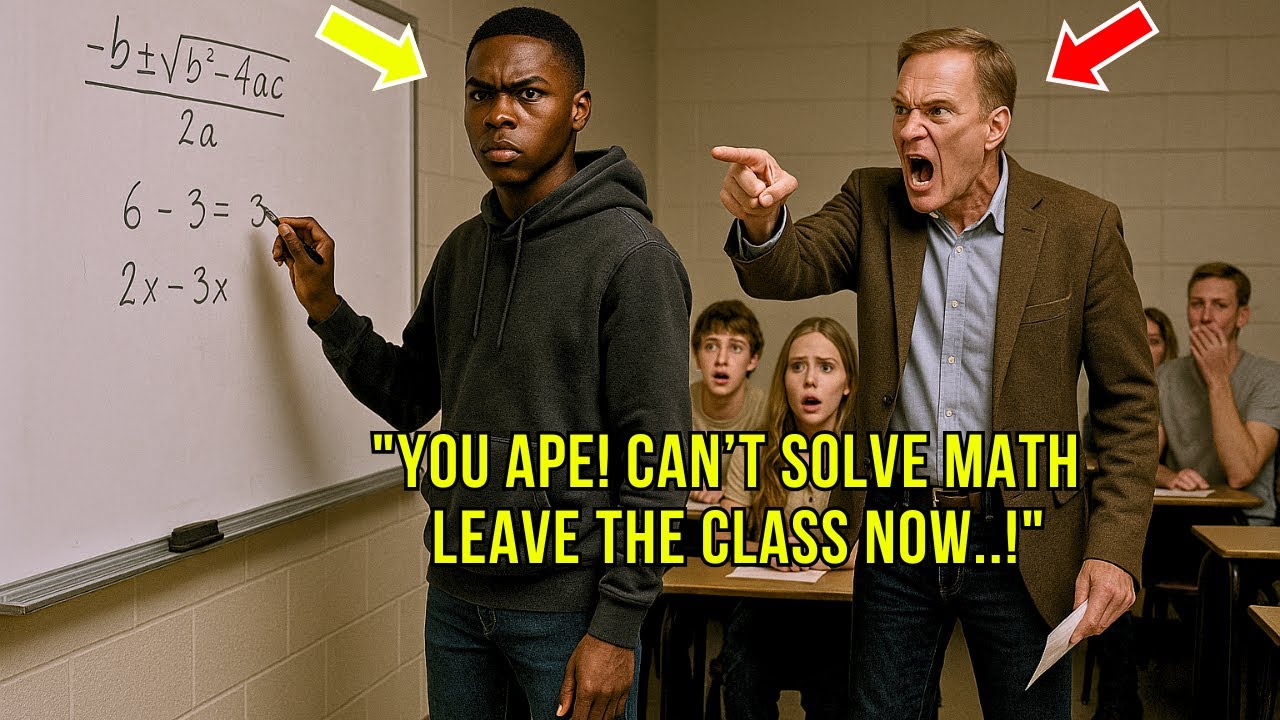 PROFESSOR Told Black BOY to Leave CALCULUS CLASS—But His Answer Proved He’s a GENIUS!