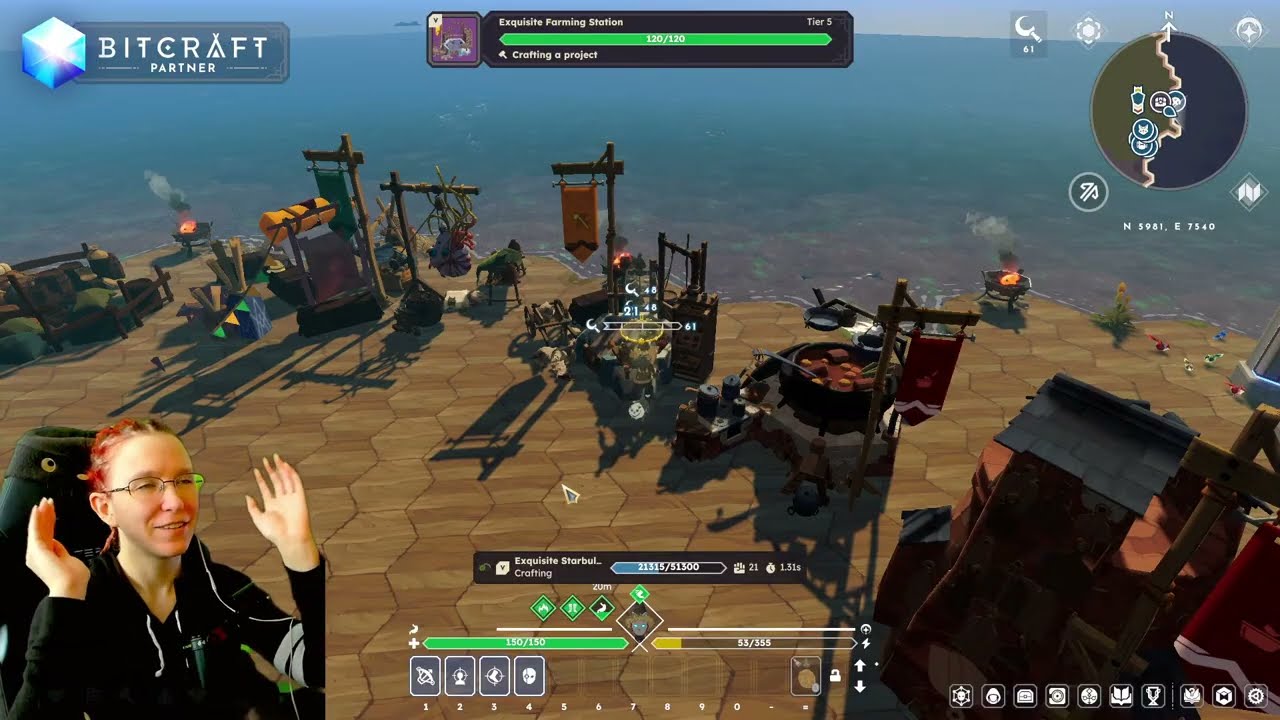 VOD: Stream 84 - What Was I Doing | BitCraft Partner | The Hearth - R9 | Microscape