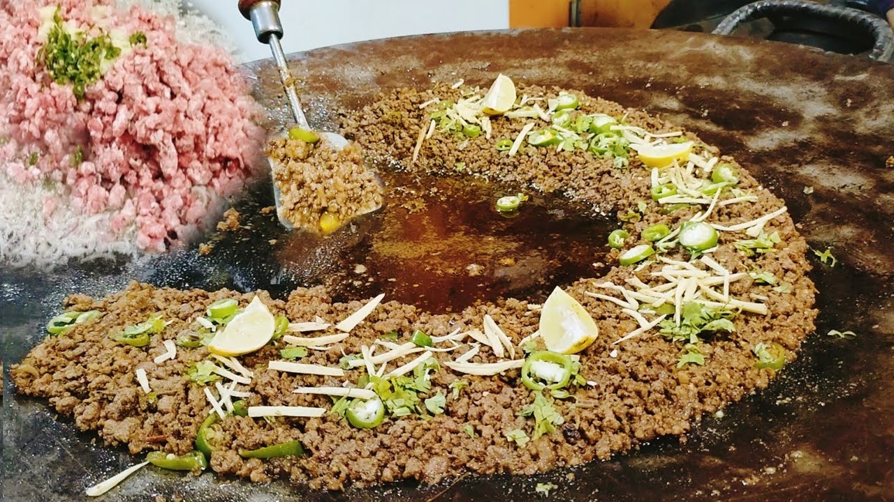 Tawa keema street style | beef tawa keema recipe | by Farooq ghouri
