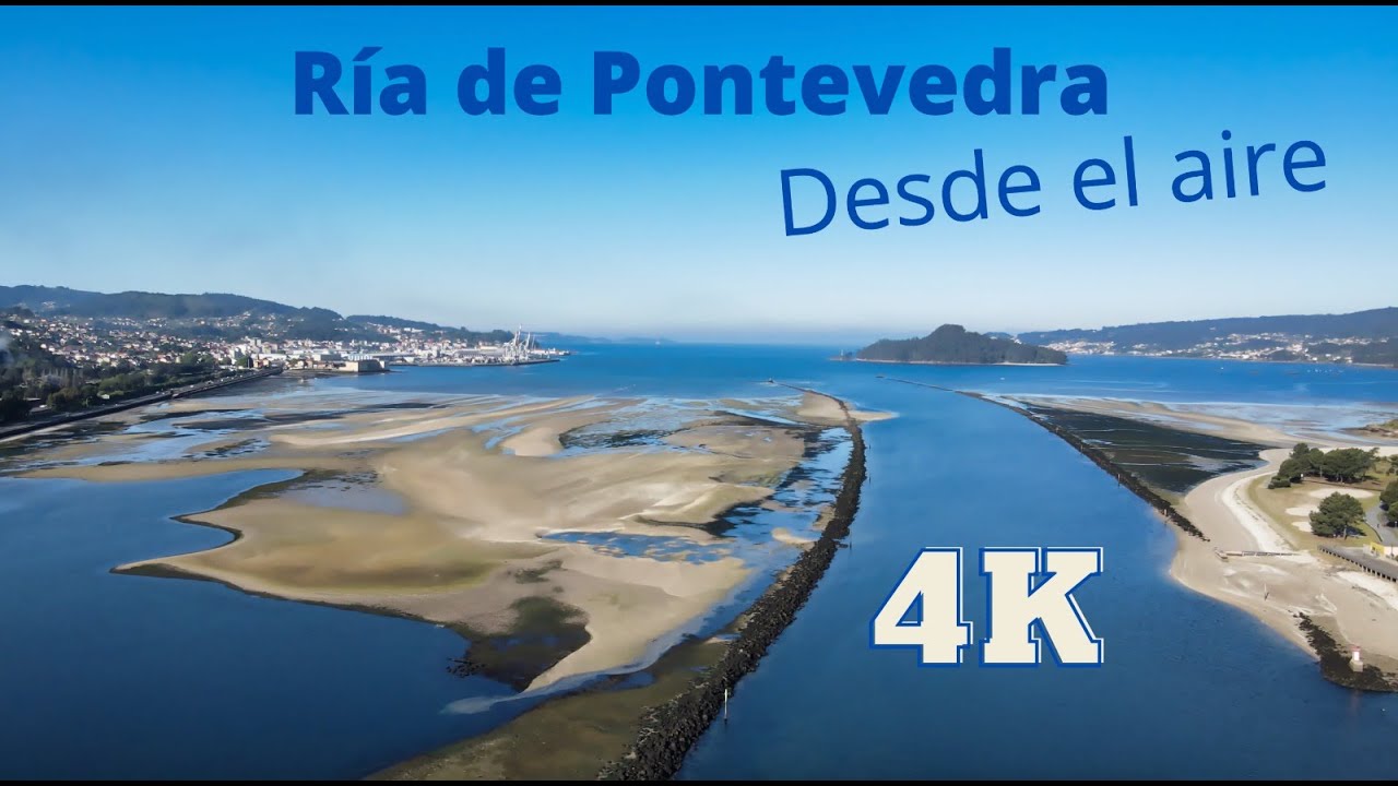 Ría de Pontevedra desde el aire