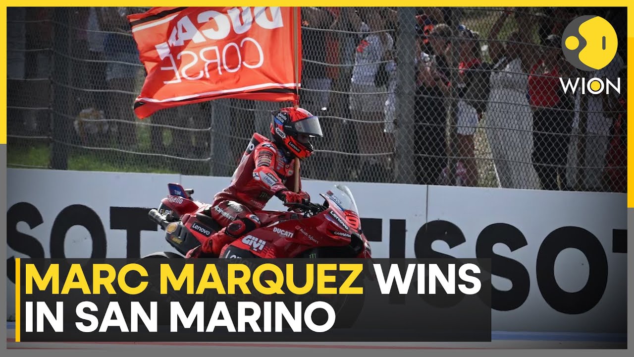 Marc Marquez Nears Seventh MotoGP Title After San Marino Triumph | WION