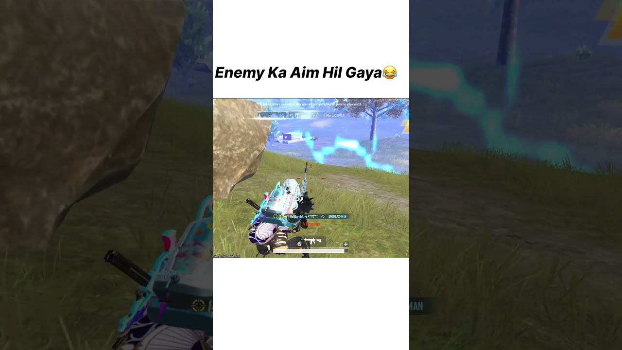 Enemy Ka Aim Hil Gaya 😂 #bgmi #bgmishorts #bgmifunny #shorts