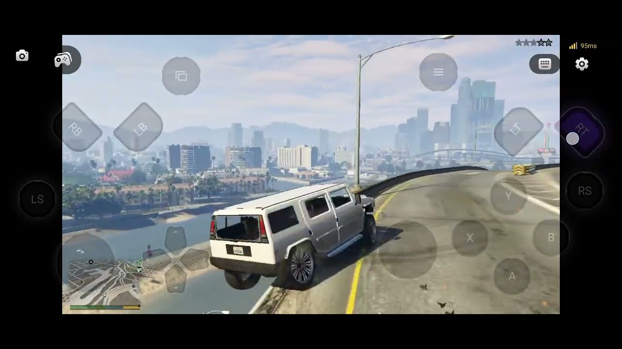GTA V exploring mountain village on chiki app 