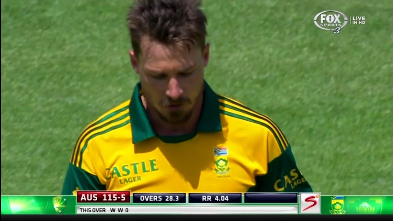 Dale Steyn 4-34 (10) v Australia Tri Series Final 2014 (Ball by Ball) 🍿🎬