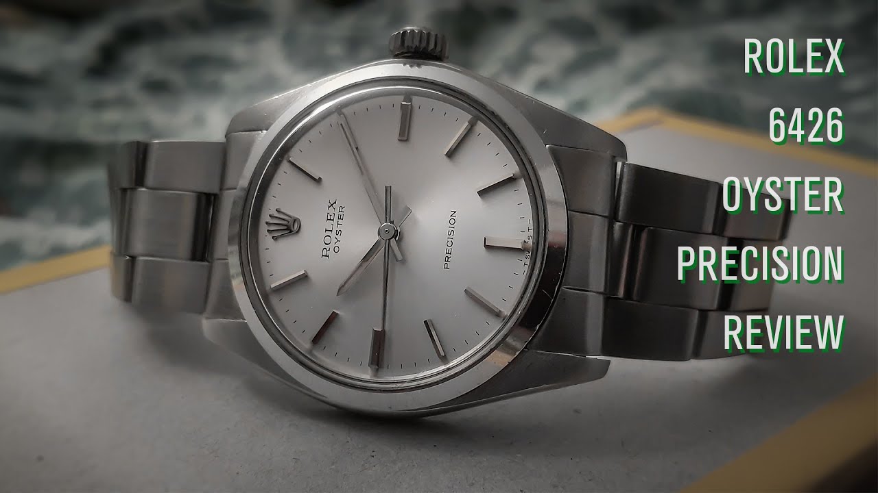 Vintage Rolex 6426 OP Oyster Precision Review