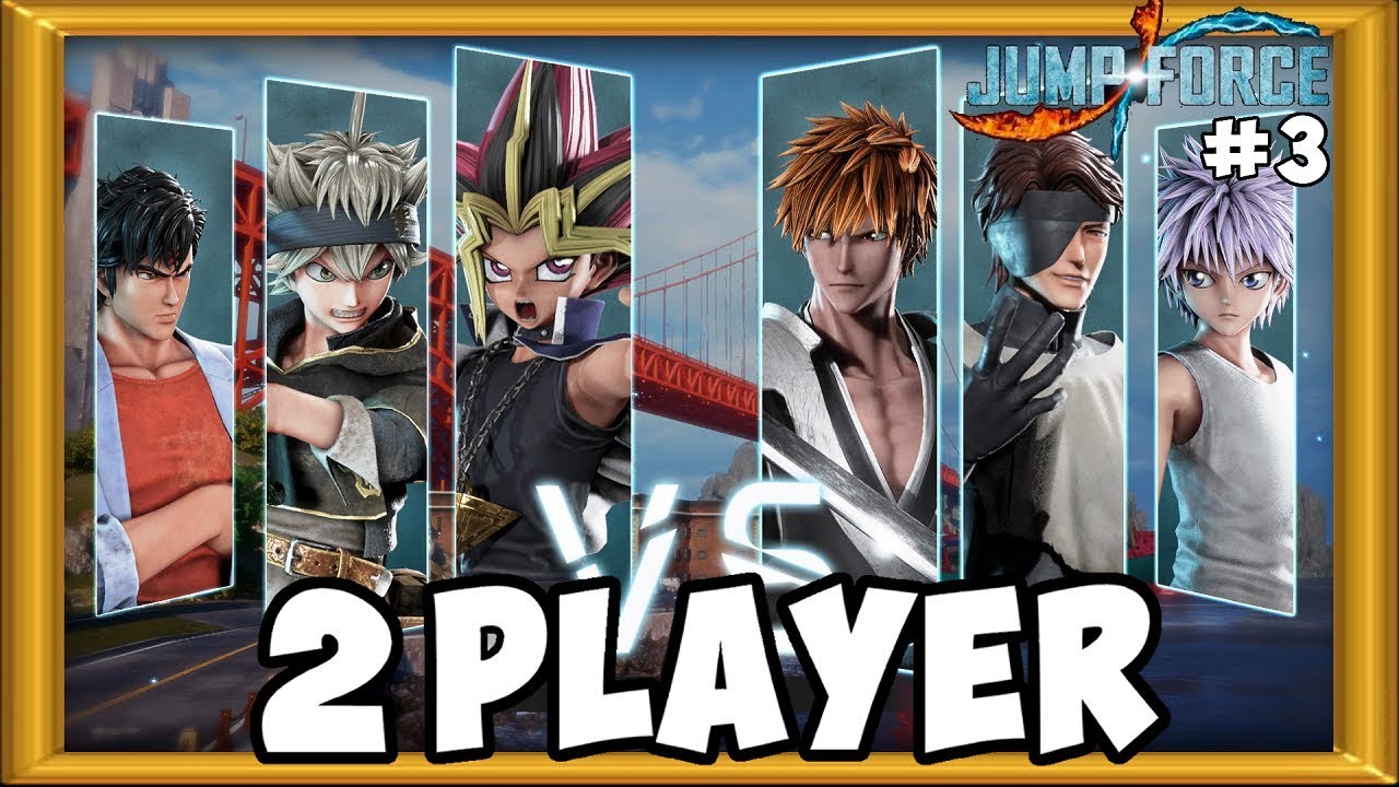 Jump Force 2 player offline - local multiplayer | ALL RANDOM #3