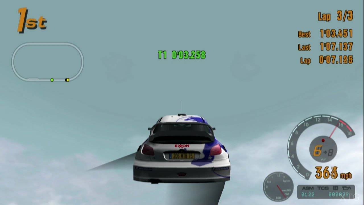 [#125] Gran Turismo 3 - Peugeot 206 Rally Car '99 100,000HP PS2 Gameplay HD