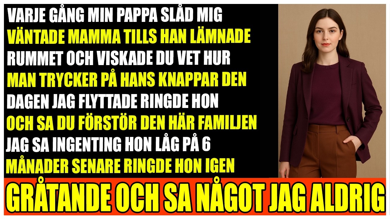 Han slog mig i 18 &aring;r  vad jag gjorde p&aring; hans ceremoni chockade alla