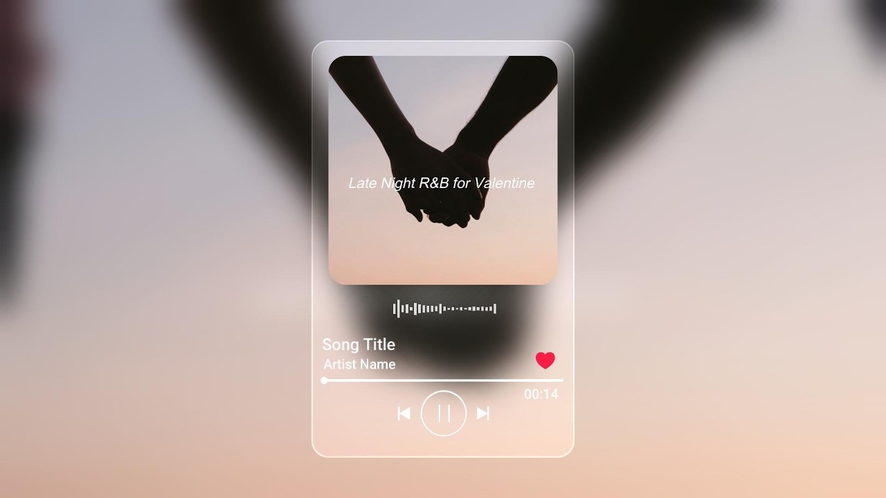Late Night R&B for Valentine / 1 Hour Female Vocals