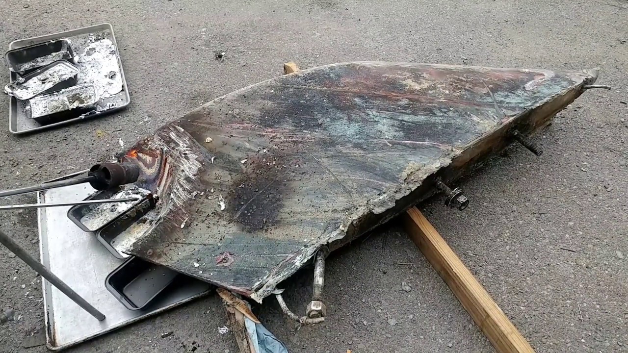 2000 lb block of lead gets melted down and what we find isn't what we want most satisfying most ASMR