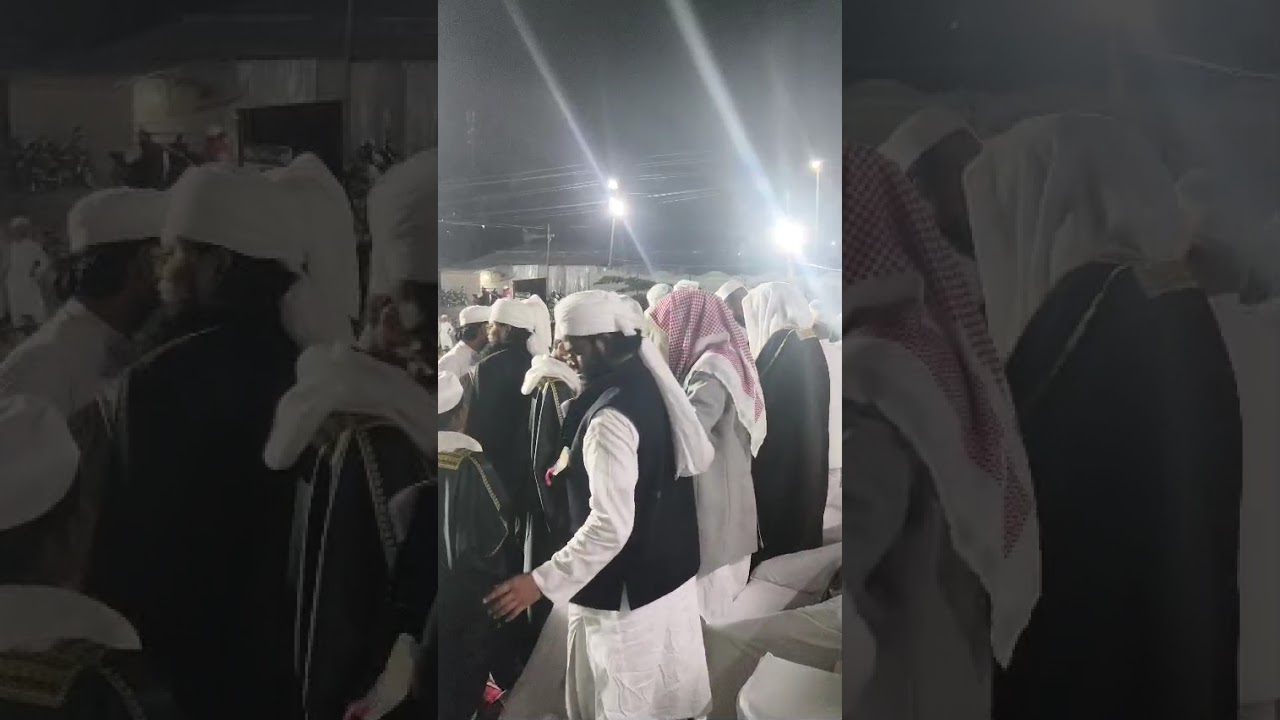 حضرت شیخ اجمیری صاحب کے دست مبارک سے فارغین مدرسہ سراج العلوم کڑچی  کی دستار بندی