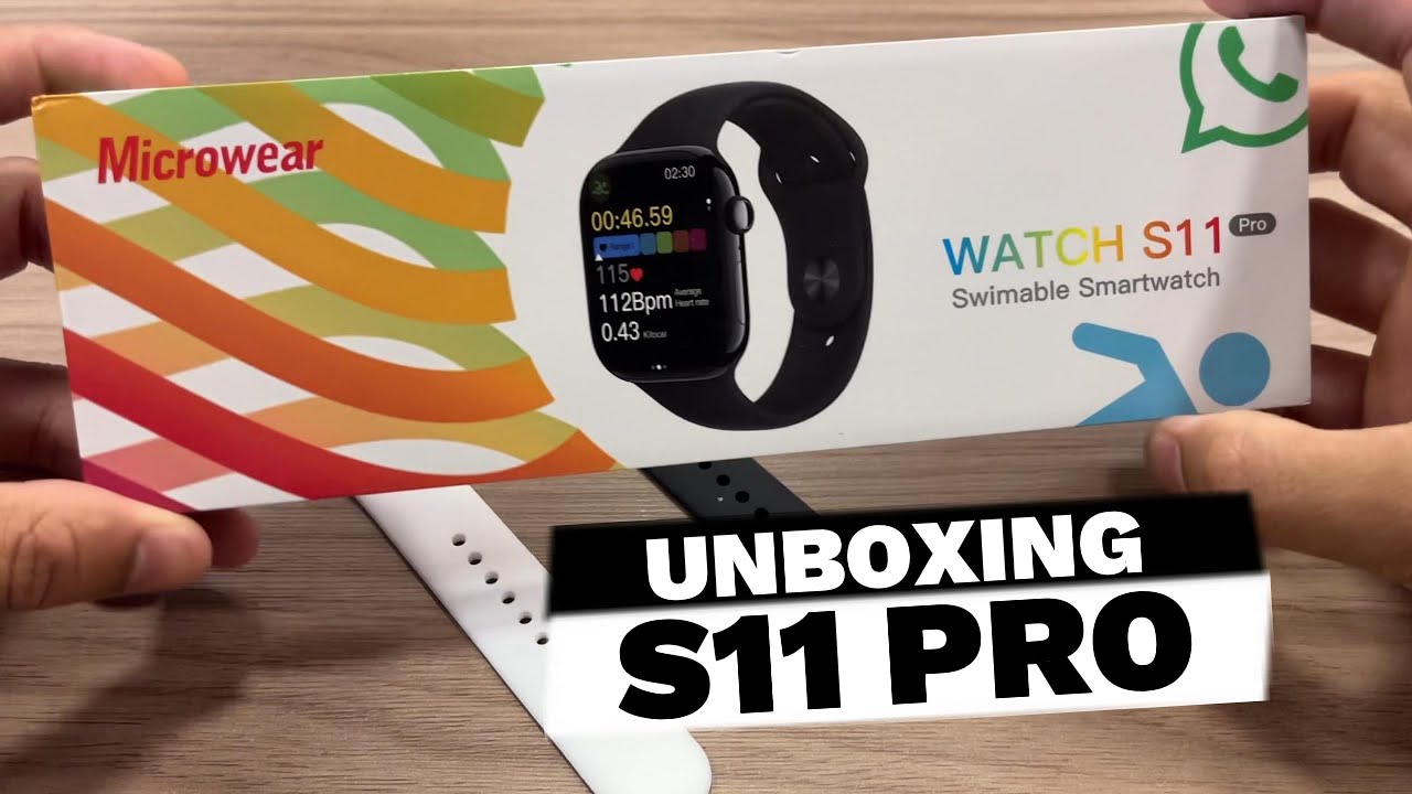 Microwear S11 PRO Série 11 - 2026  | Unboxing COMPLETO! Vale a Pena?