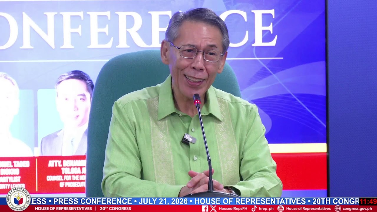 PRESS CONFERENCE (JULY 21, 2026)