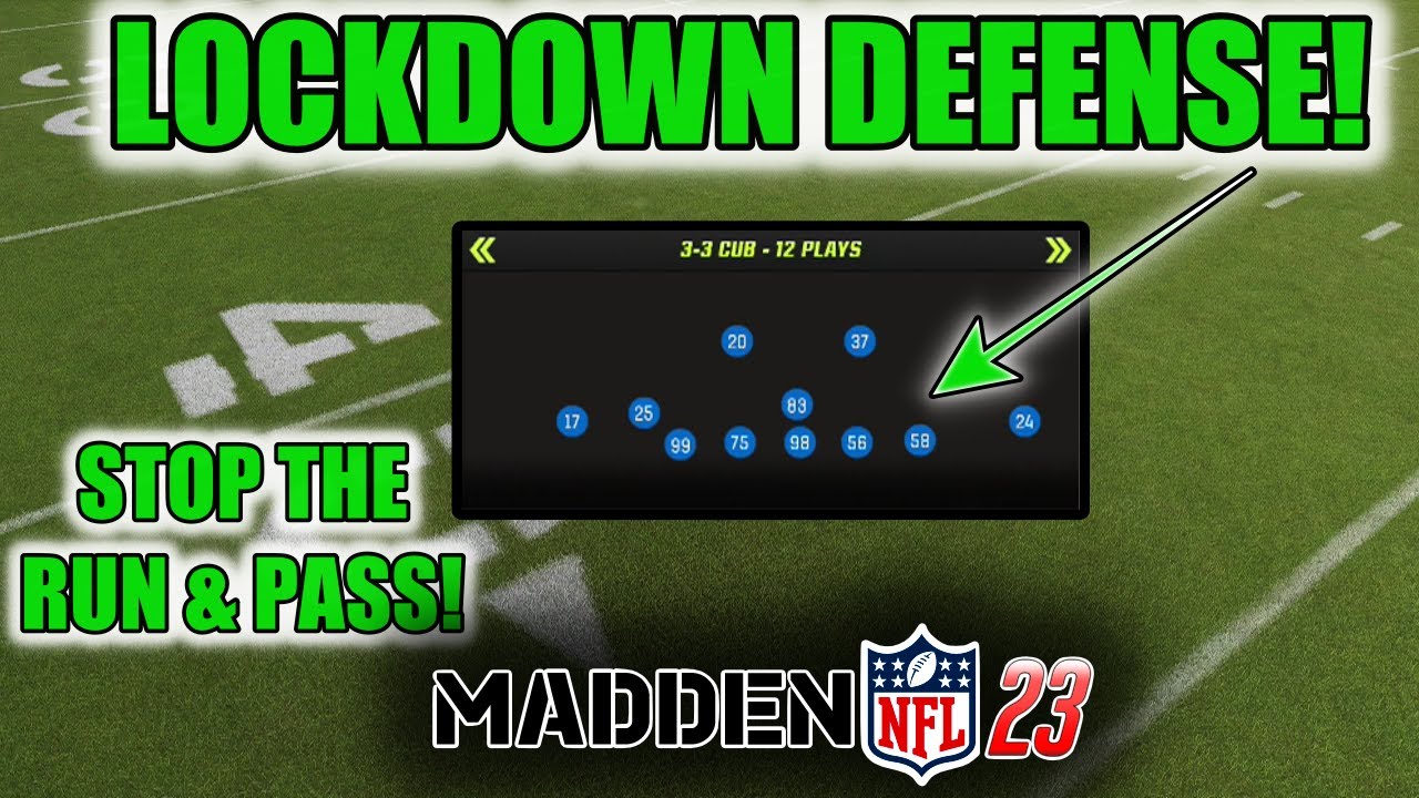 THIS SECRET COVERAGE TRICK MAKES YOUR DEFENSE LOCKDOWN! MADDEN 23 TIPS
