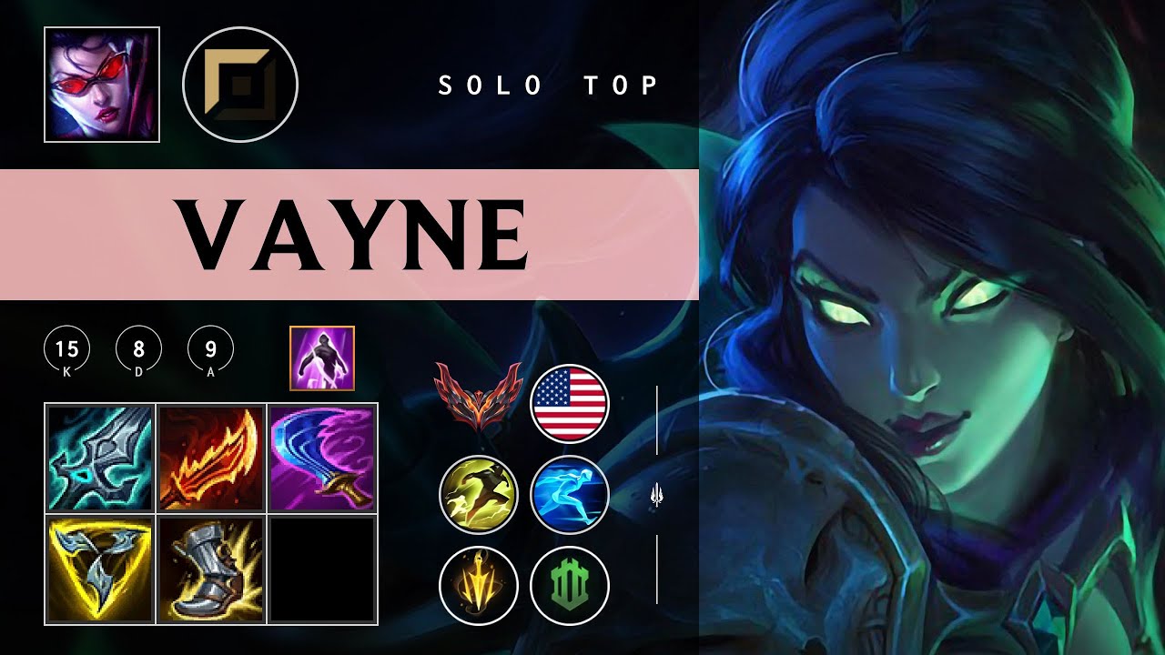 Vayne Top vs Aatrox - NA Grandmaster Patch 26.03
