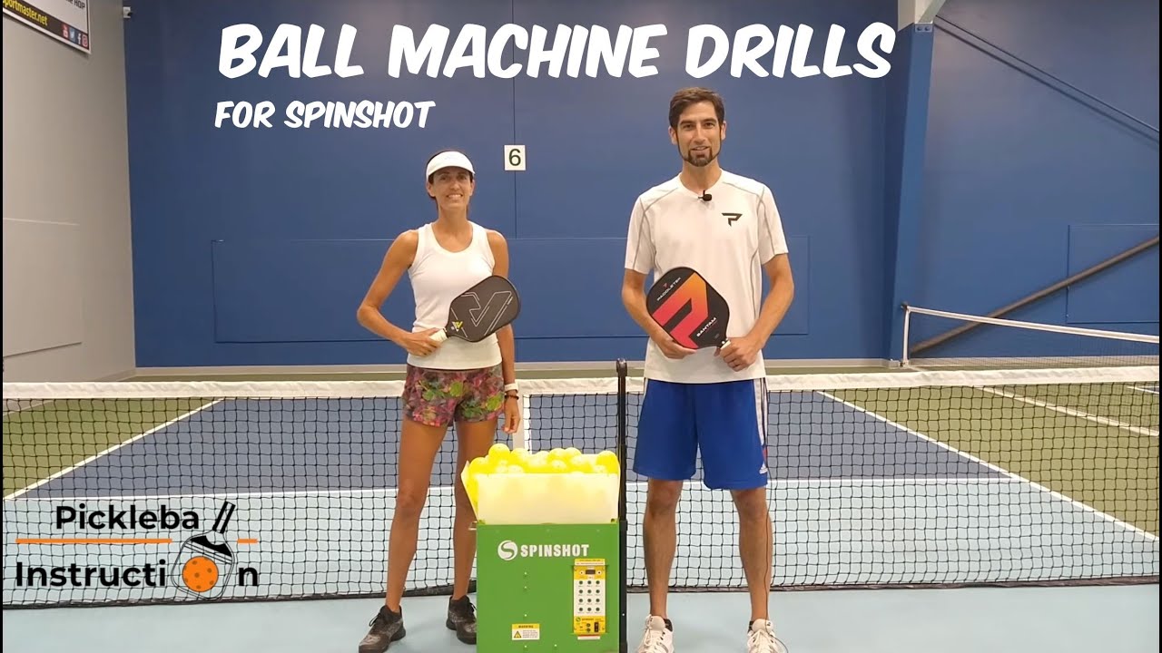 Pickleball Machine Drills for Spinshot
