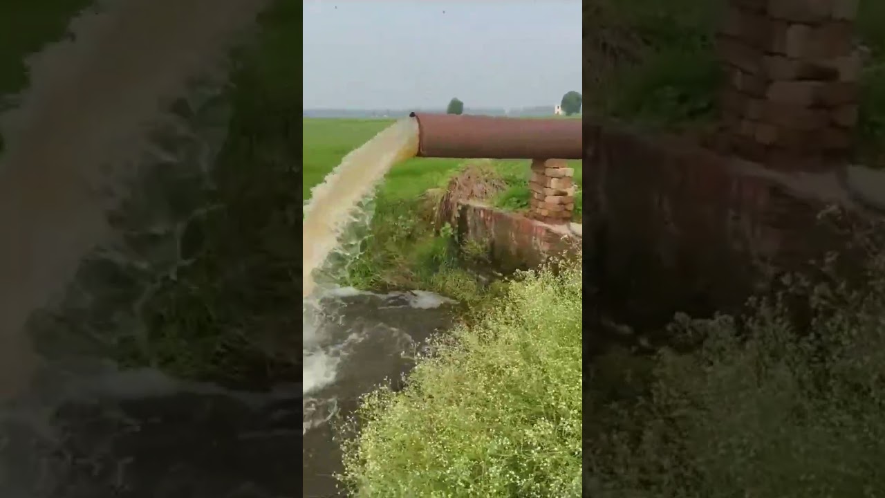 #Lifting of water #discharge 10 cusec #wonderful view #Electromechanical