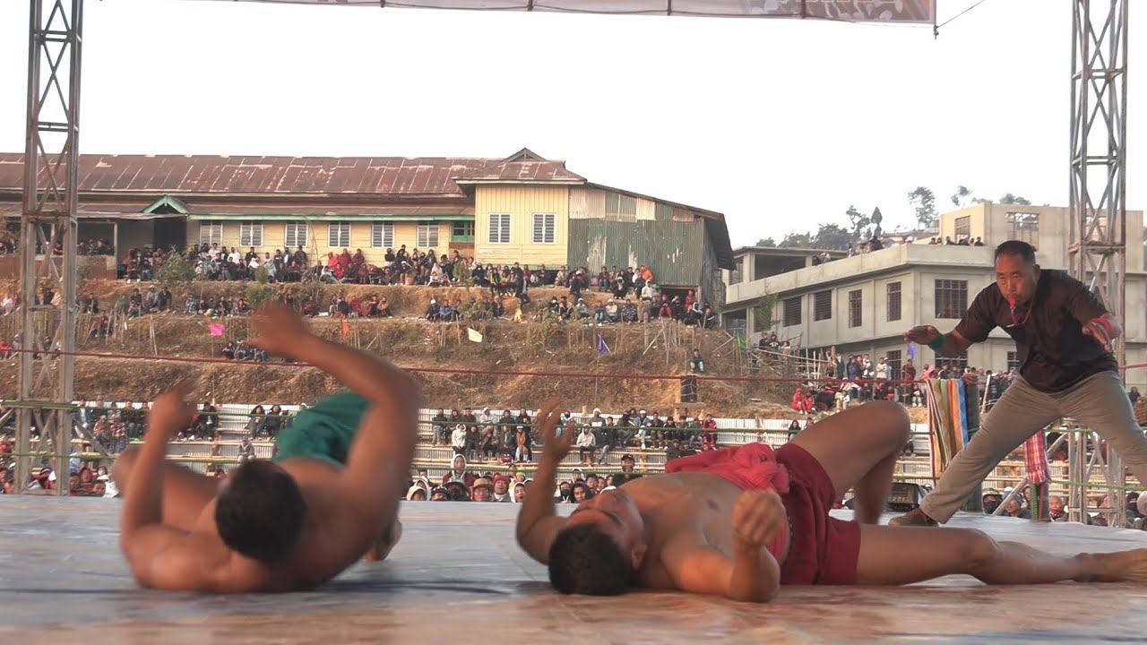 Venuto Nyekha all bouts at Chozuba Area Wrestling Championship 2024