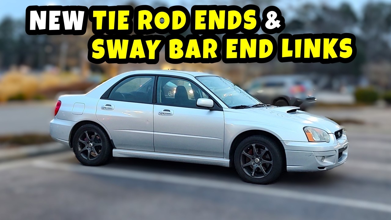 04 Subaru Impreza WRX NEW tie rod ends & sway bar end links (by Kartboy)