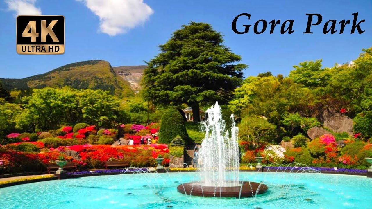 🇯🇵  The WONDERFUL Hakone Gora Park ! Let's have a look ⎡ 4K ⎦