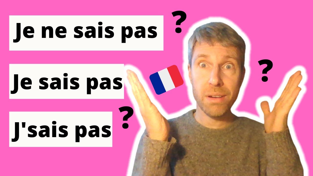 Quand supprimer le NE : diff&eacute;rence entre &eacute;crit et oral en fran&ccedil;ais 🤓