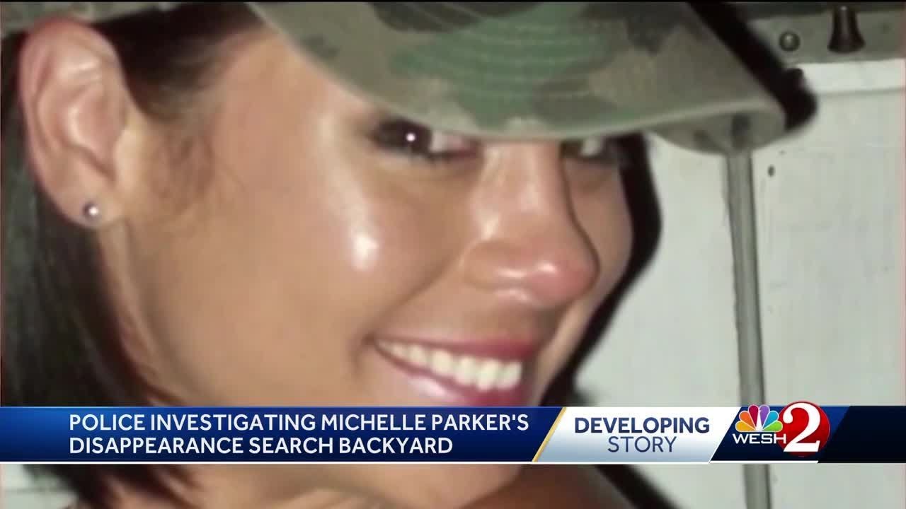 Orlando police search backyard in connection with disappearance of Michelle Parker