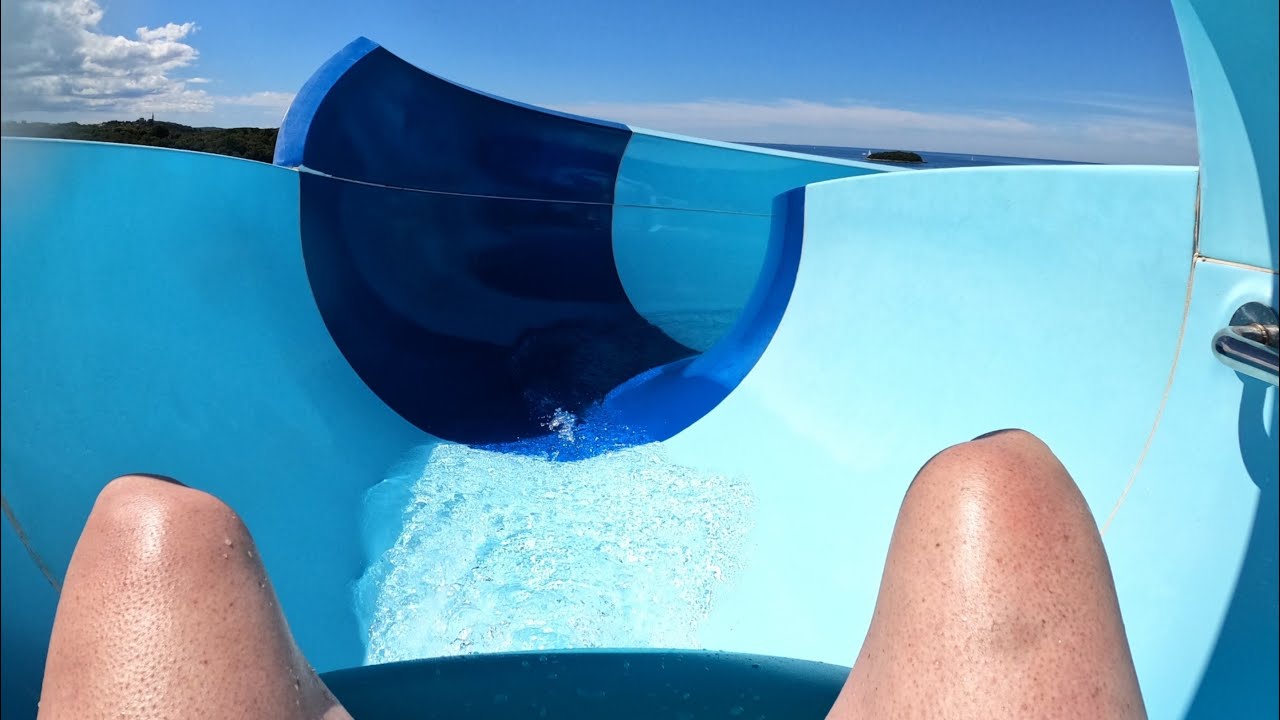 Camping Adriatic by Valamar - Mega Spa&szlig; mit der Rafting Slide im Istra Premium Camping Resort