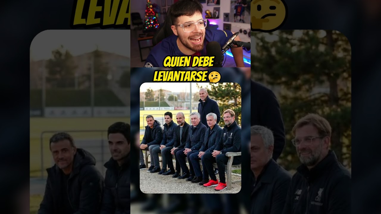 Quien se levanta por Zidane🤔 