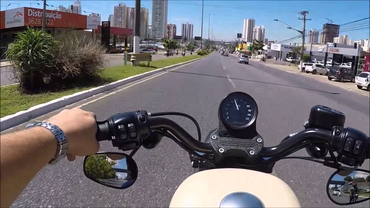 HARLEY DAVIDSON IRON 883 2014 - PRIMEIRAS IMPRESSÕES + ESCAPAMENTO CUSTOMER EXHAUST PONTEIRA