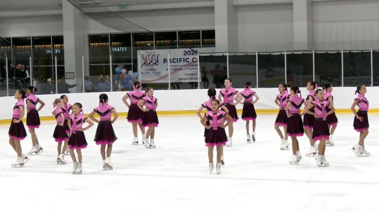 Shining Blades | Preliminary Free Skate | 2026 Pacific Synchronized Skating Sectional