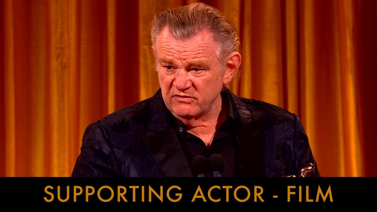 Brendan Gleeson (The Banshees of Inisherin) wins Supporting Actor Film - IFTA Awards 2023