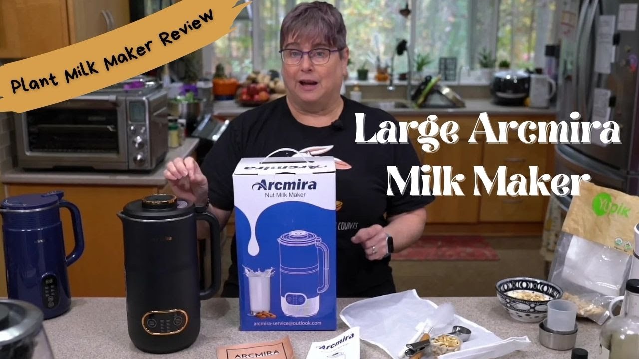 Don't Overpay for Plant-Based Milk! Try This Budget Arcmira Large Milk Maker