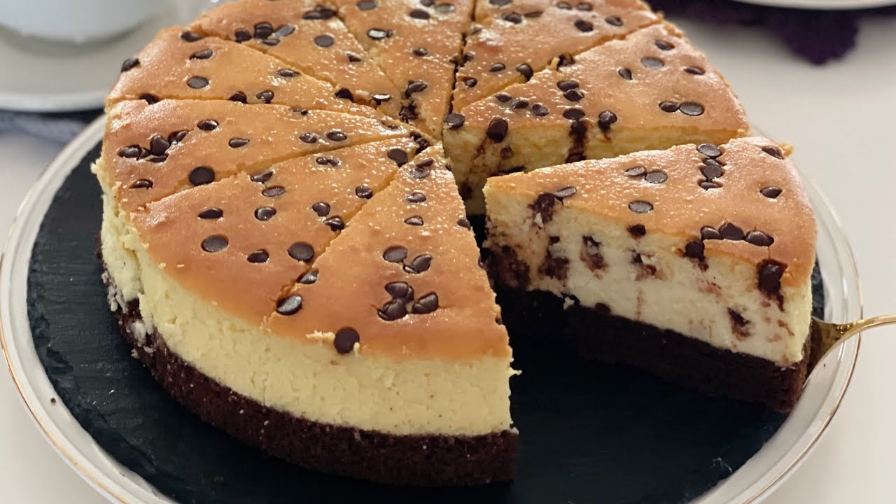 Chocolate Chip Cheesecake  巧克力粒芝士蛋糕
